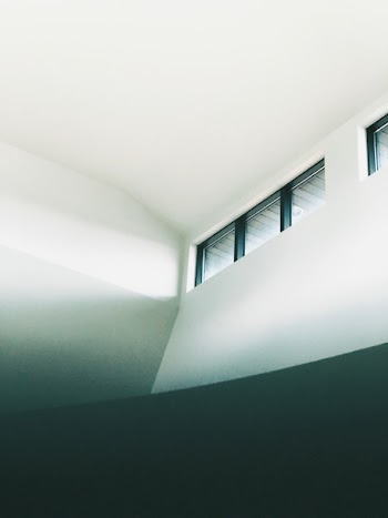 Closed Black Framed Clear 3-panel Window