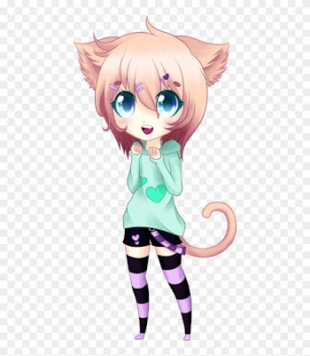Closed Chibi Cat Girl Adopt By Akishika - Meif Wa Girl