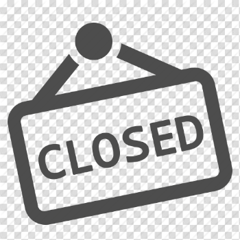 Closed, door sign, shop, shopping, sign icon