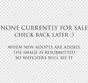 Closed Fantasy Equine Mini Adoptable Flat Sales, black text transparent background PNG clipart