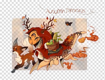CLOSED OMFG Autumn Styx Bound Auction, black and red Autumn Breeze illustration transparent background PNG clipart
