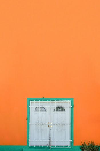 Closed White Gate