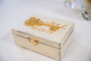 Closed White Trinket Box