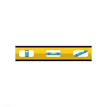 Closeup of bubble water level meter | Free stock vector - 394607