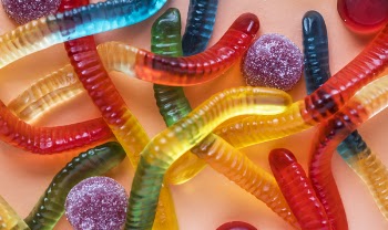 Closeup Photo of Assorted-color Gummy Worms