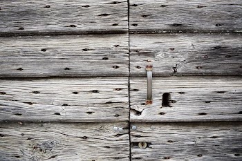 closeup photo of gray wooden board