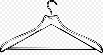 Clothes hanger Coloring book Clip art - hanger 
