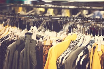Clothes on Rack