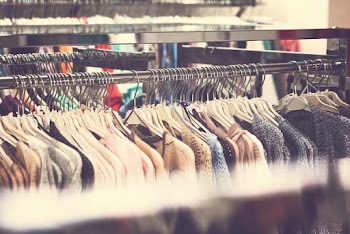 Clothes On Racks