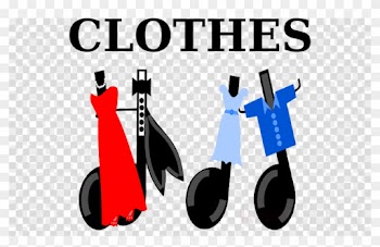 Clothes Word Clipart Clothing Royalty-free Clip Art - Clip Art