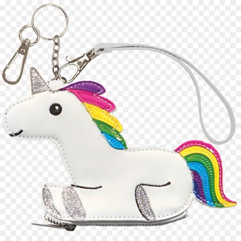 Clothing Accessories Coin purse Handbag Key Chains Wallet - unicorn rainbow 