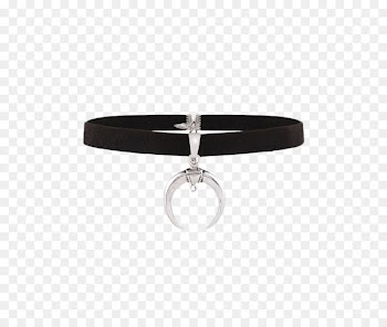 Clothing Accessories Jewellery Choker Crescent Leather - NECKLACE 