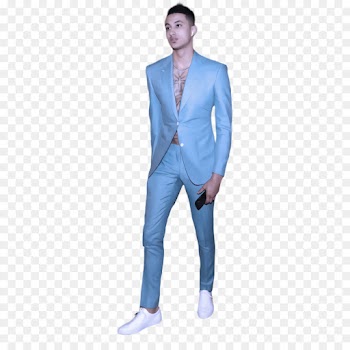 clothing blue suit jeans standing