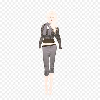 clothing standing barbie jeans brown