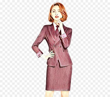clothing suit pink standing outerwear