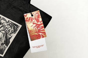 Clothing tag mockup, Chinese traditional | Free PSD Mockup - rawpixel