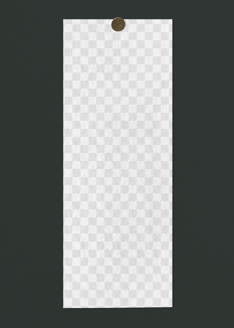 Clothing tag png mockup, transparent | Free PNG Mockup - rawpixel