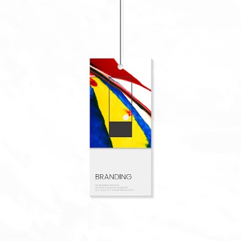 Clothing tag with artistic design | Free stock vector - 566730