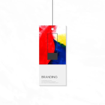 Clothing tag with artistic design | Free stock vector - 566741