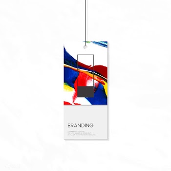 Clothing tag with artistic design | Free stock vector - 566771