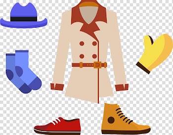 Clothing Winter Autumn, Men's autumn and winter clothing transparent background PNG clipart