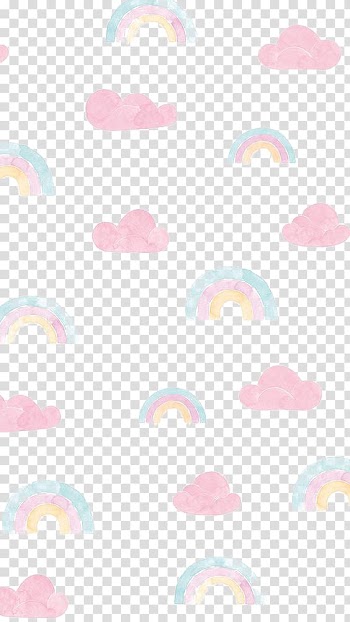 Cloud and rainbow illustration, Rainbow Color Icon, Rainbow printing transparent background PNG clipart