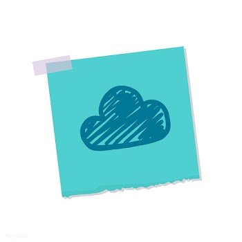 Cloud and weather note illustration | Free stock vector - 412457