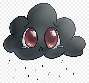 Cloud Animation Sadness Rain - Cloud 