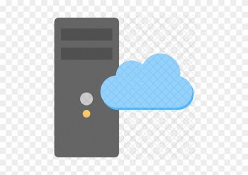 Cloud Based Server Icon - Cloud Storage
