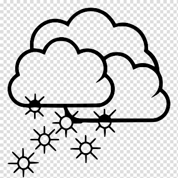 Cloud black and white snowy clipart black and white clipartfest ...