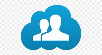 Cloud Blogs By @thecloudnetwork ☁️ - Two People Icon Blue