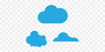 Cloud Blue Sky Color Weather Cloudscape Cl - Desenho De Nuvem Azul