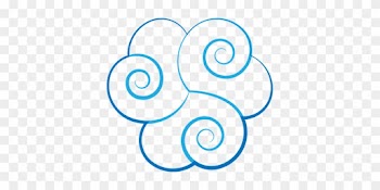 Cloud Celtic Blue Illumination Triskell Sy - Celtic Cloud