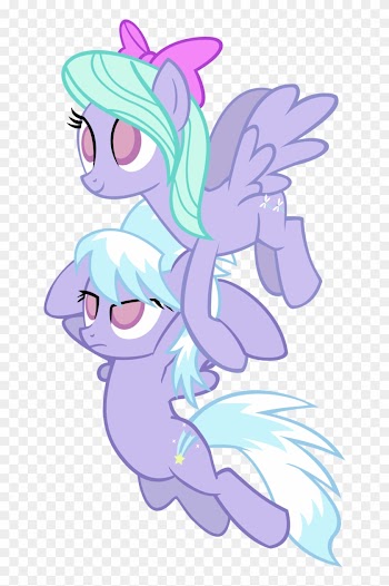 Cloud Chaser And Flitter By Deathnyan Cloud Chaser - Mlp Cloudchaser Flitter