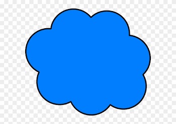 Cloud Clip Art - Cartoon Picture Of Blue