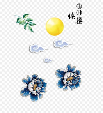Cloud Clip art - The moon and the clouds 