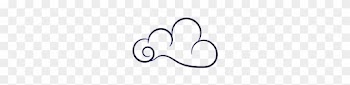 Cloud Clipart - Line Art