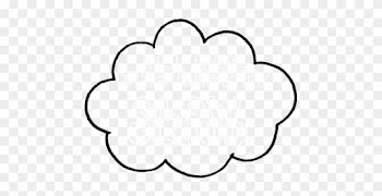Cloud Clipart Transparent Background - Cloud Printable
