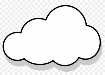 Cloud Coloring Page