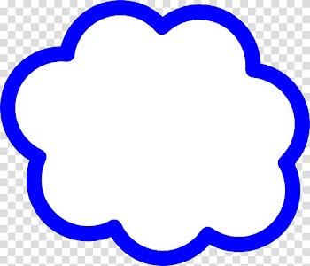 Cloud computing , Cloud Frame transparent background PNG clipart