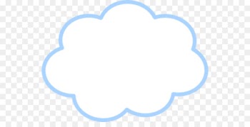 Cloud computing Computer Icons Clip art - Cloud Outline 