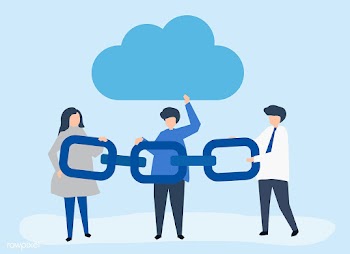 Cloud computing concept illustration of peopl.. | Free stock vector - 478553