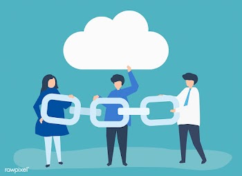 Cloud computing concept illustration of peopl.. | Free stock vector - 479939