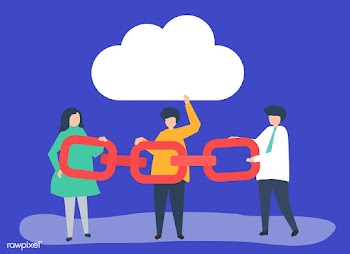 Cloud computing concept illustration of peopl.. | Free stock vector - 480031