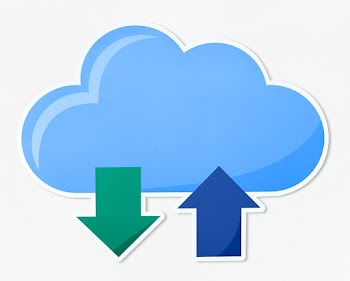 Cloud computing vector illustration icon | Free stock photo - 475942