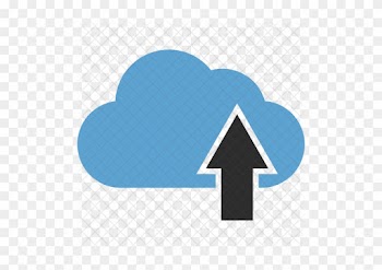 Cloud Data Upload Icon - Santana