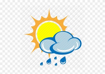 Cloud, Drizzle, Rain, Shower, Storm, Sun, Weather Icon - Sun Cloud And Rain