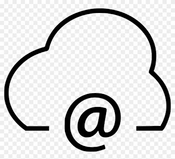 Cloud Email Envelope Line Mail Outline Comments - Atol Protected