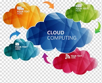 Cloud Euclidean Polygon Color, Colorful abstract geometric cloud transparent background PNG clipart