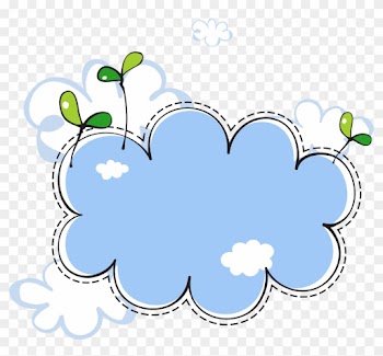 Cloud Euclidean Vector Clip Art - 雲朵 邊框